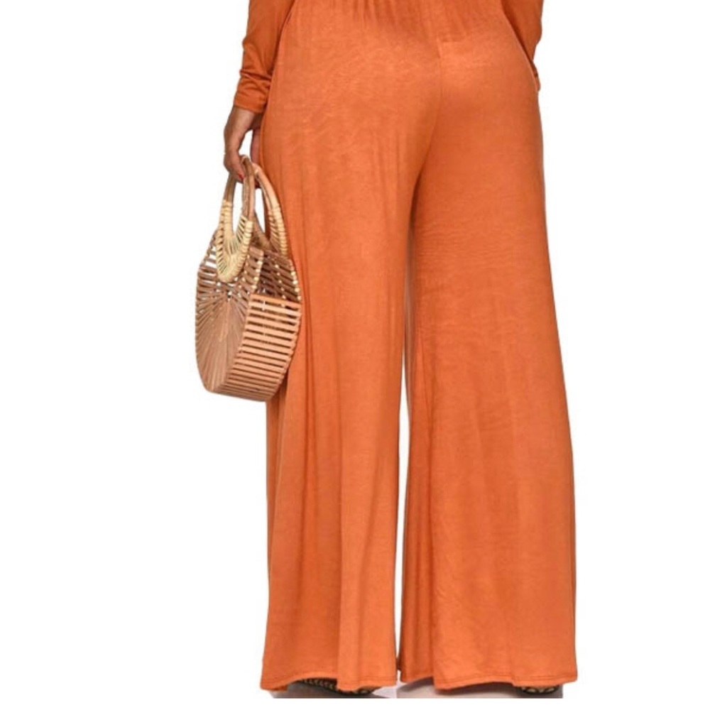 2pc Wide Leg Set NWOT - Picture 4 of 5